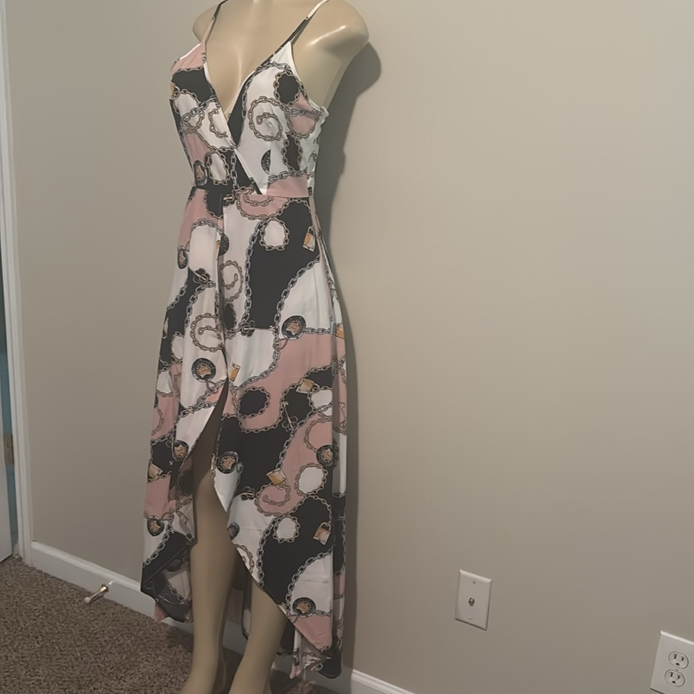 Fashion Nova-Link To The Past Maxi Romper size M - Picture 5 of 8